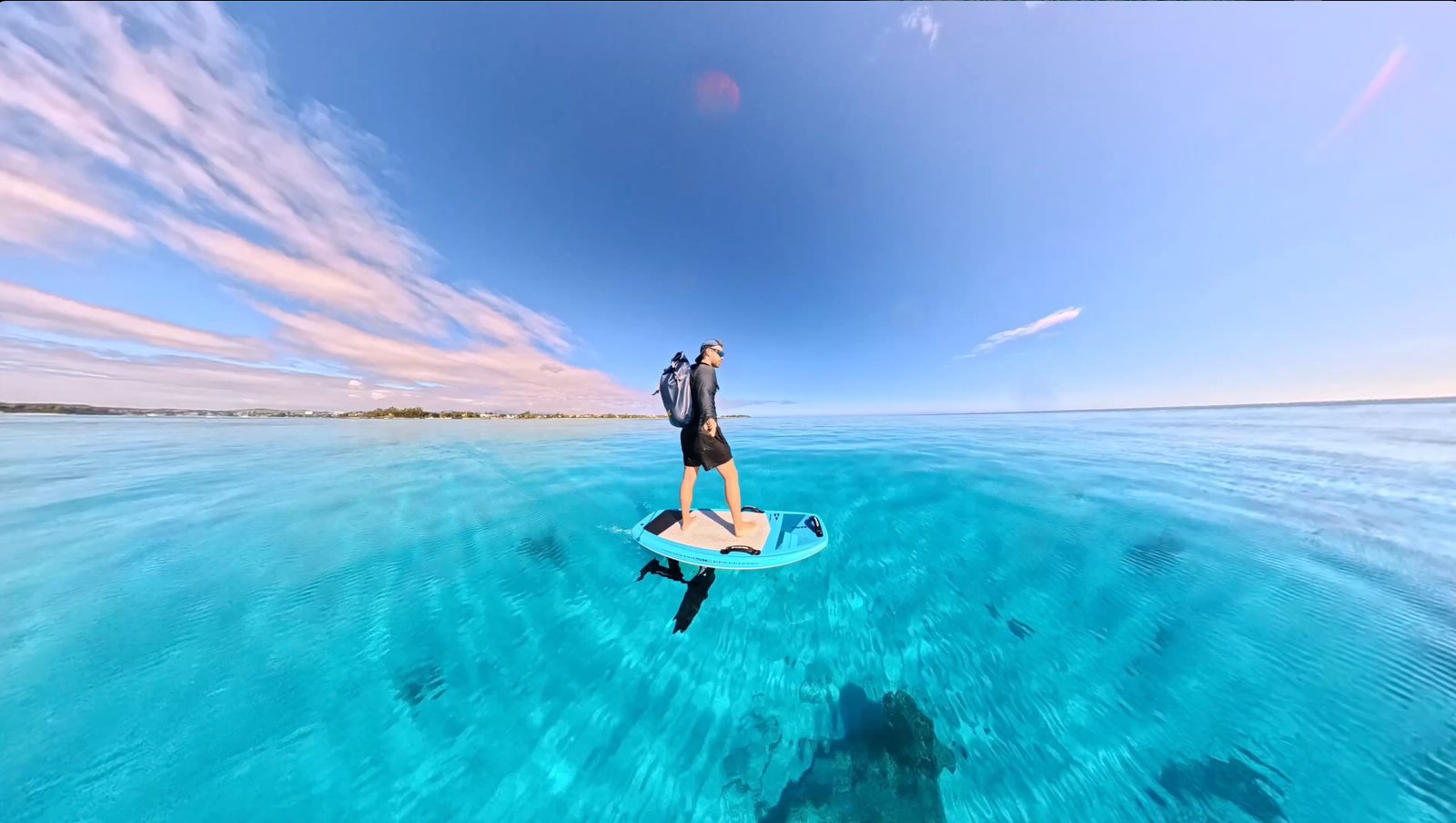Pierre Poitreau, fondateur d'Efoil Mauritius
